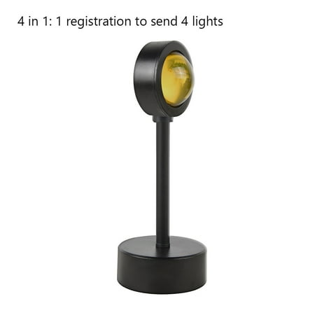 

Elroy Projector 5W 4-in-1 360° Flexible Projection Lamp Adjustable Decoration Desktop Night Light