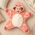 thumbnail image 2 of Shadoumai Baby Starfish Onesie Wearable Swaddle Bag Outfits | Starfish Baby OutfitFleece Swaddle NewbornWinter Warm JumpsuitLong Sleeve Footie OutfitsComfy Clothes, 2 of 7