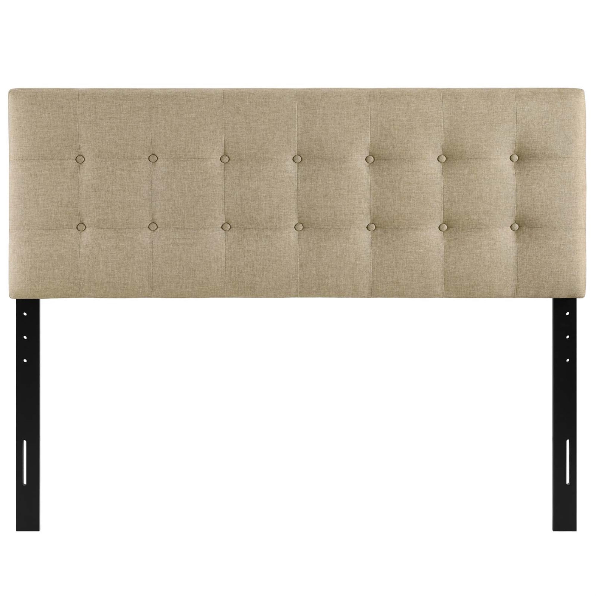 Ergode Emily Queen Upholstered Fabric Headboard - Beige