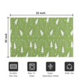 thumbnail image 5 of Green Christmas Tree Pattern Door Rugs,Washable Non Slip Door Mats Indoor,Decorative Door Mats,Entry Mat Indoor for Entrance,Bedroom,Kitchen,Bathroom,20"x32", 5 of 6