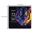 thumbnail image 7 of 72 Oil Based Colored Pencils Set, 72 pcs Premium Color Pencils, Vibrant Colors, Break-Resistant Core, Organized in Presentation Tin Case, 7 of 7