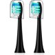 thumbnail image 1 of wonima02 Replacement Toothbrush Heads Compatible with HEYAXA& OILSAO Electric Toothbrush with Water Flosser– Ultra Soft Bristles for Deep Clean, Stain & Plaque Removal, 2-Pack, Black, 1 of 1