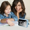 thumbnail image 3 of Ludlz Big Timer with Night Light Portable Battery Powered Magnetic Versatile Countdown Stopwatch for Cooking Classroom Baking, 3 of 8