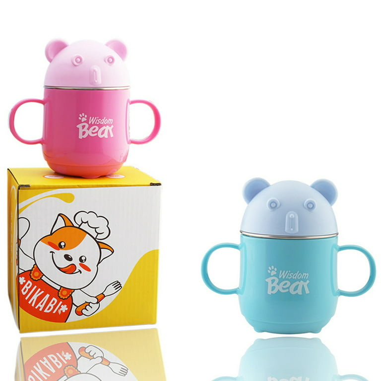 Kids Baby Toddler Cups Mug Sippy Learning Trainer Cup for Milk Coffee Hot  Chocol