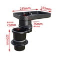 thumbnail image 3 of Mistaha Support de Gobelet de Voiture Réglable avec Rotation à 360° - Ajustement Universel pour Voiture, SUV et Camion - Solution de Rangement Multifonctionnelle pour Boissons, Téléphones, Collations, Clés - Fibre de Carbone & Mat, 3 of 7