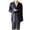 02 Black1, variant on Awdenio Mens Pajama Sets Long Sleeve Pajamas Long Pants Pocket Pajama Pants Drawstring Elastic Belt Casual Pants Pajamas Two-piece Set