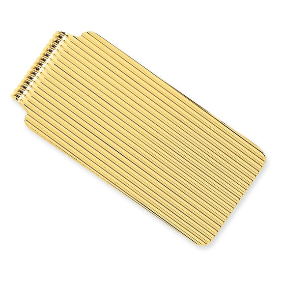 Beautiful 14k Men's Textured Money Clip