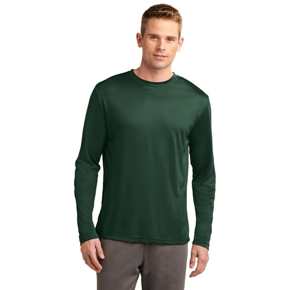 Sport-Tek Tall Long Sleeve PosiCharge Competitor Tee-XLT (Forest Green)
