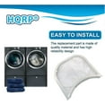 thumbnail image 6 of HQRP 2-Pack Dryer Lint Filter for LG DLE2050W DLG2051W DLE2101W DLG2102W DLE2240W DLE2250 Dryers, 6 of 8