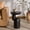 Black, variant on Safavieh Couture Donnastella Metal Modern End Table, Tan