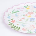 thumbnail image 2 of Platos de fiesta Meri Meri Meadow Unicorn rosa festoneados, paquete de 8, 2 of 2