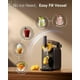 thumbnail image 2 of ecozy Slushie Machine, no necesita hielo, 68 oz para hogar, con autolimpieza, temporizador 24 h y enfriamiento continuo, 5 programas preestablecidos para margaritas, frappés y malteadas, 2 of 5