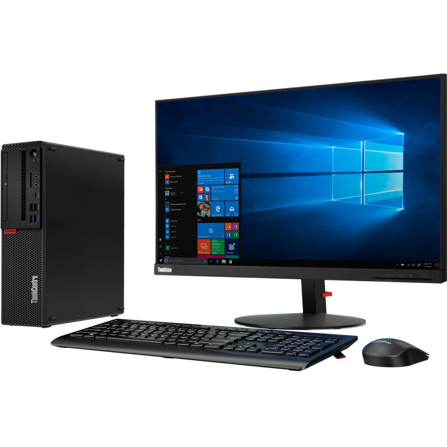 Lenovo ThinkCentre M720s 10ST001QUS Desktop Computer, Intel Core