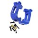thumbnail image 3 of Bloques Caster de aluminio C-hubs 9532 para 1/8 Traxxas Sledge, azul Afortunado Sencillez, 3 of 5