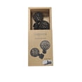 thumbnail image 6 of SAIJYUNCOI Decorative window finials Black Hollow Sphere Design Curtain Rod Finials, 2 Pack, 6 of 6