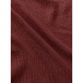 thumbnail image 7 of Red Plus Size Women Tie-Wrap Ruffle Hem Maxi Dress With Puffed Sleeves Boho Western Style, 7 of 7
