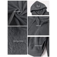 thumbnail image 3 of Cueply Hoodies for Women Fleece Half Zip Pullover Tops Fall Winter Hooded Sweatshirt Jacket Coat with Pockets, 3 of 8
