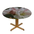 thumbnail image 3 of nygtbtfer Pink White with d Flower Flower Floral ted Table Cloth Table for Table Floral 54-58, 3 of 8