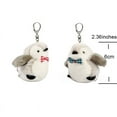thumbnail image 2 of Mini Plush Couple Penguin Stuffed Animal Keychain for Kids Bag, Purse, Backpack, Handbag, Gift for Couple, 2 of 7