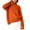 Orange, variant on Lovskoo Sweaters for Women Turtleneck Trendy Casual Wear Long Sleeve High Neck Sweater Blue