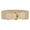 Khaki, variant on IQOGKRN Women's Wide Elastic Waist Belt with Crocodile Texture & Metal Buckle Stretchy Cinch Sash for Dresses Black One Size