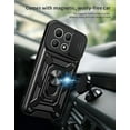 thumbnail image 3 of Xilaimitoo for T-moblie Revvl 7 5G Case, Revvl 7 5G Case with Slide Camera Cover, Military-Grade Phone Case with Upgrade Kickstand for T-moblie Revvl 7 5G, Silver, 3 of 8