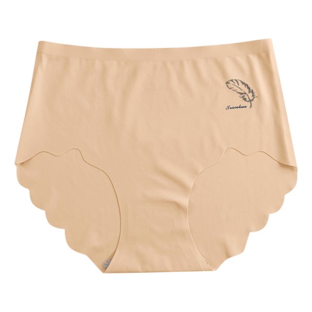 Gibobby Calzoncillos para mujer alicrados Bragas sexy sin costuras para mujer Calzoncillos finos transpirables(Beige,Talla única)