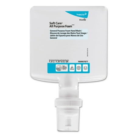 Diversey Soft Care All Purpose Foam  Floral  1.3 L Cartridge  6/Carton