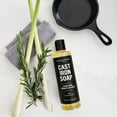 thumbnail image 6 of CARON & DOUCET - Cast Iron Cleaning Bundle - Cast Iron Soap & Cast Iron Scrub - 100% Plant Based Formulation - Removes Rust, Food Debris and Baked on Food While Seasoning Cast Iron, 6 of 6