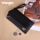 thumbnail image 5 of Cartera Montana West X Wrangler negra para mujer, grande, con forro RFID, cartera triple con monedero y correa de muñeca desmontable, 5 of 6