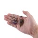 thumbnail image 5 of Kit de piedras de cristales naturales de imitación púrpura, para amantes del yoga, coleccionistas, péndulo, collar, 5 of 6