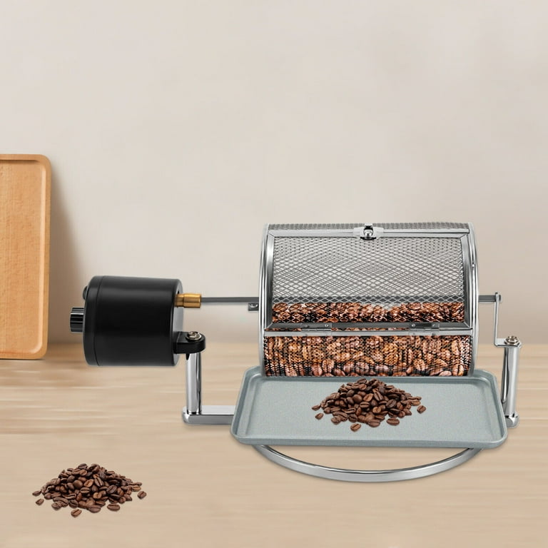 Electric Automatic Coffee Bean Roaster Machine Stainless Steel