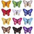 thumbnail image 1 of Parche de mariposa bordado, parches termoadhesivos, insignias bordadas, parche de aplique bordado para reparar bolsos, sombreros, ropa vaquera, bricolaje, multicolor, 1 of 6