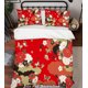 thumbnail image 1 of 3D Abstracto Rojo Floral Funda de edredón Juego de ropa de cama Fundas de almohada 55, 1 of 2