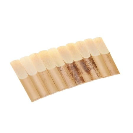 10pcs Pieces Clarinet Reed Strength 2.5 2-1/2 Reed Bamboo for Clarinet (Best Clarinet For Jazz)