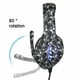thumbnail image 5 of Auriculares para juegos de 3,5 mm, consola de juegos para computadora, auriculares estéreo para montaje en la cabeza con micrófono y luz LED Inevent EL5127-04B, 5 of 7
