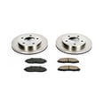 thumbnail image 3 of Power Stop Front Stock Replacement Brake Pad and Rotor Kit KOE1866, 3 of 8