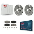 thumbnail image 1 of CMX Front Disc Brake Rotors and Ceramic Pads Kit for Car Toyota Prius Lexus CT200h Plug-In K8C-100500, 1 of 11