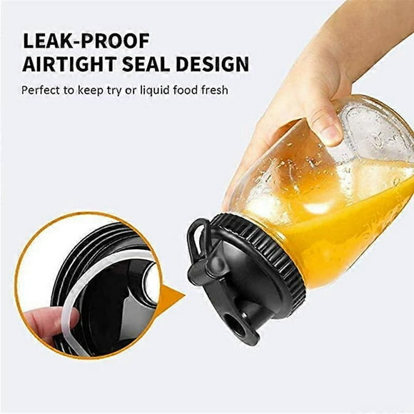 Jar Lids are Suitable for Jar Sealed Lid Wide Mouth Storage Lid Flip Lid