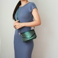 thumbnail image 2 of MKF Collection Vanta Women's Crossbody Bag Croco Vegan Leather Shoulder Bag Handbag Purse by Mia K - Gold, 2 of 7