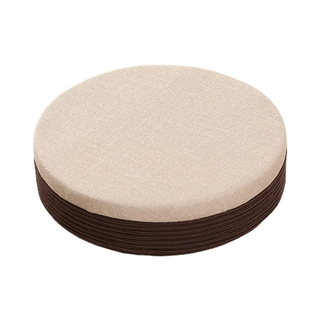 Pufs de Cojines Sunnimix Cojín del asiento Blanco y Café