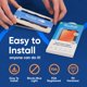 thumbnail image 2 of Protector de pantalla Ocushield Anti Blue Light para iPhone 15 de 6.1 pulgadas, 2 of 6