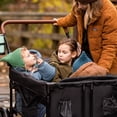 thumbnail image 5 of HARPPA Foldable Wagon Stroller for 4 Kids with 5-Point Harness, Canopy, Black, 5 of 10
