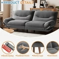 thumbnail image 4 of Homall Canapé-Lit Futon avec Dossier Réglable et Accoudoirs Réglables à Cinq Angles Canapé pour Petits Espaces Salon Bureau, 4 of 7