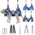 thumbnail image 1 of Arnés Hamaca para Aseo de Perros PAWCHIE para Perros y Gatos Azul Marino, 1 of 8