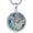 Lilith, variant on Witch Necklace 925 Sterling Silver Triple Moon Goddess Tetragrammaton Lilith Hecate Necklaces Pagan Wiccan Amulet Energy Gifts Witchy Jewelry for Women Men