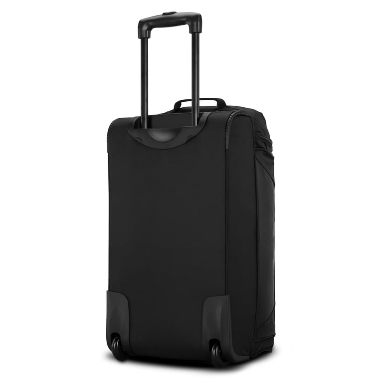 AMERICAN TOURISTER ROLLING TOTEⅡ BLACK American Tourister Black 22-inch Carry on Wheeled Duffel Bag