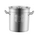 thumbnail image 2 of Olla de sopa de acero inoxidable, olla comercial, cubo para salmuera, utensilios de cocina de doble Mango, olla para hervir, cantimploras domésticas 30 centimetros mayimx ollas grandes para sopa, 2 of 9