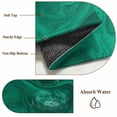thumbnail image 6 of Green Marble Area Rugs 2.7'x5', Washable Small Throw Rugs for Kitchen Bedroom, Modern Farmhouse Gradient Abstract Fluid Art Indoor Outdoor Rug Non-Slip Low Pile Carpet Runner Reversible Floor Mats, 6 of 8