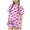 Purple, variant on Iyufng Girls Outfit Sets 2 Pieces, Summer Printed Casual T-Shirt and Shorts Sets